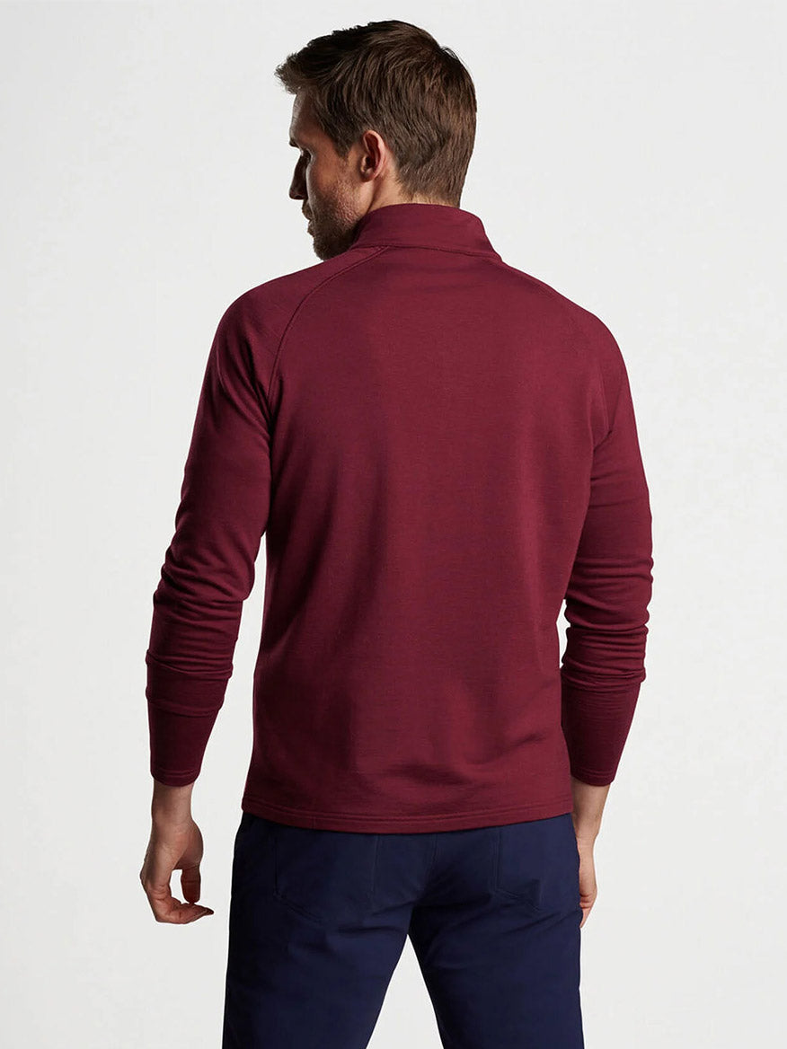 Peter Millar Excursionist Flex Performance Pullover in Vermouth