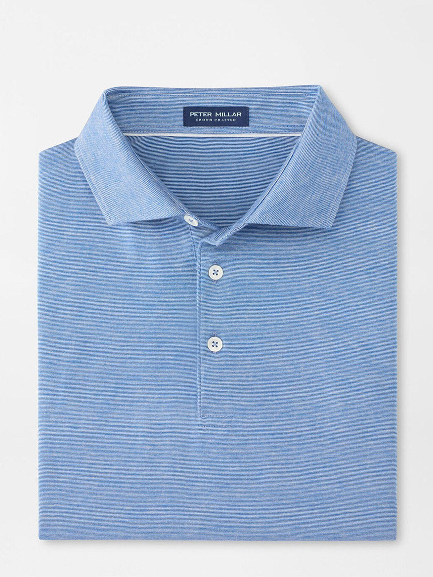 Peter Millar Excursionist Flex Polo in Nordic Blue