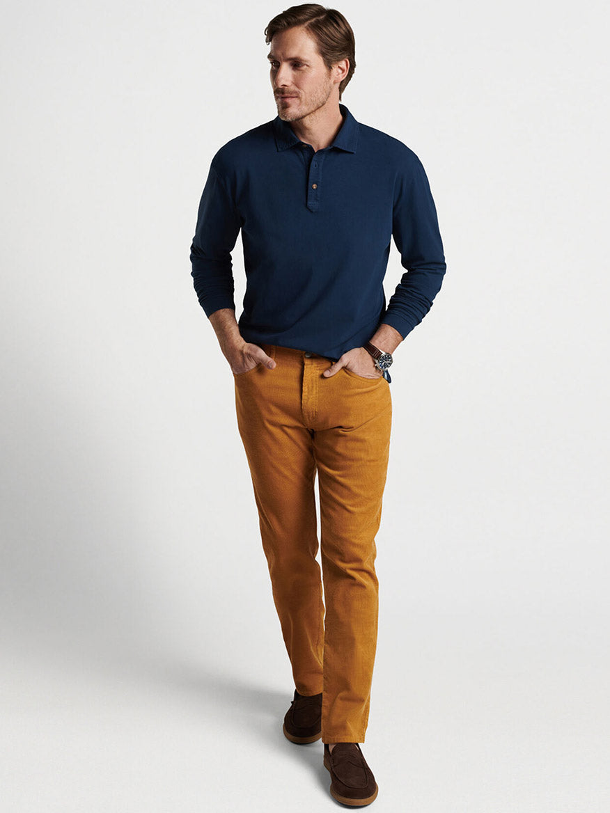 Peter millar long sleeve polo outlet shirts