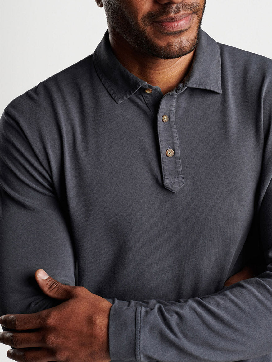 Peter millar long sleeve polo clearance shirts