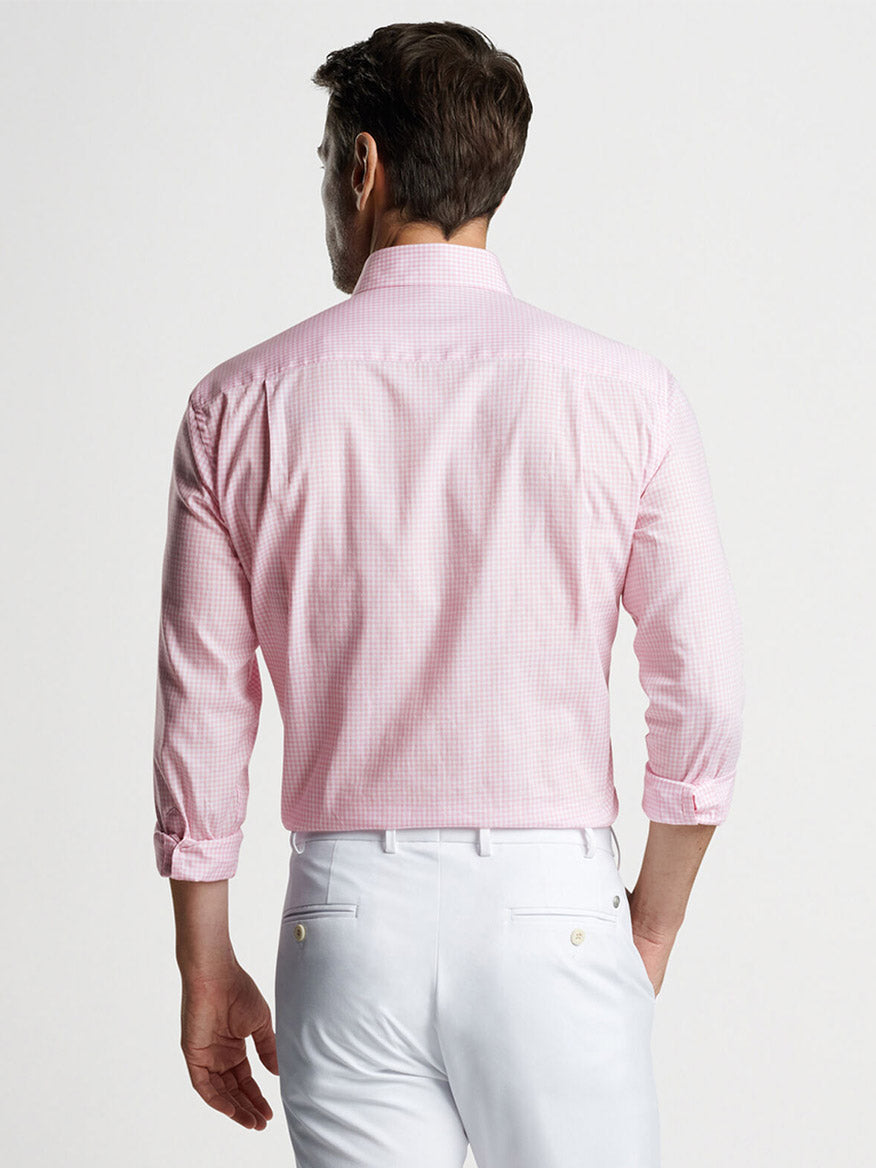 Peter Millar Renato Cotton Sport Shirt in Spring Blossom