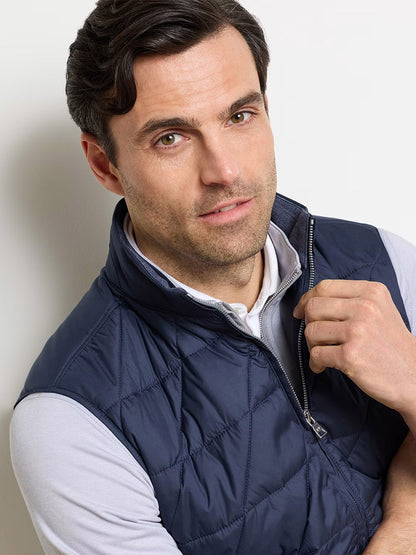 Peter Millar Walker Hybrid Vest in Navy