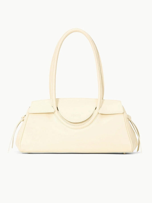 STAUD Maude Shoulder Bag in Cream