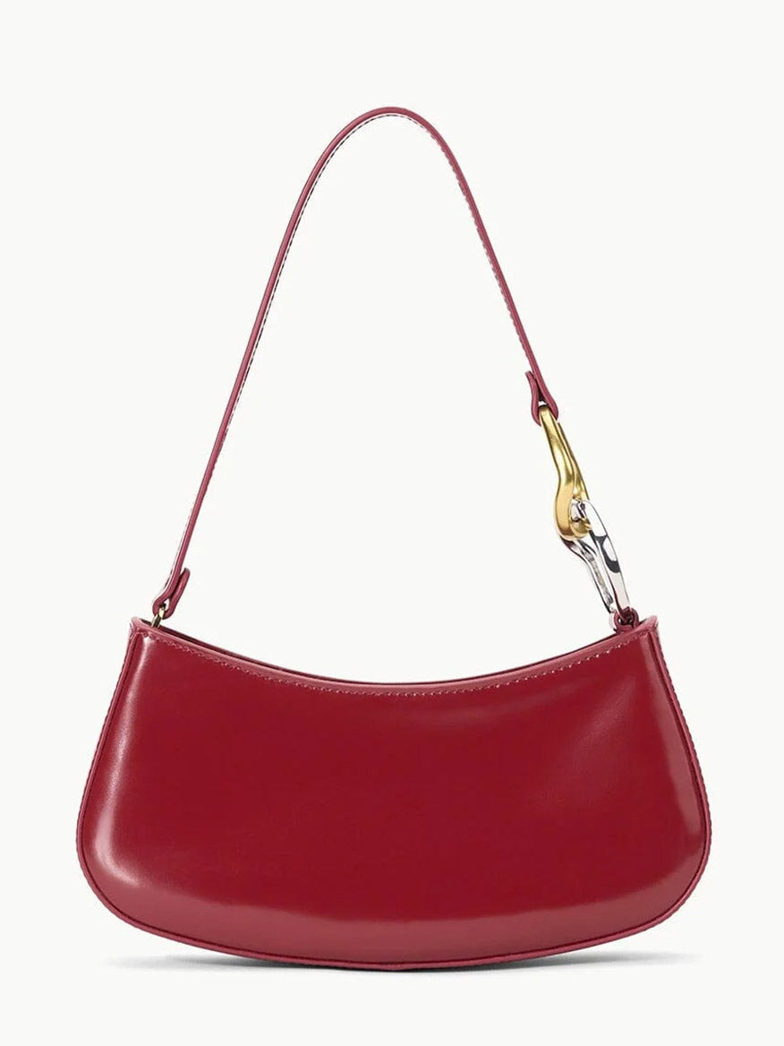 STAUD Ollie Shoulder Bag in Pinot