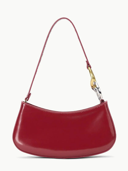 STAUD Ollie Shoulder Bag in Pinot