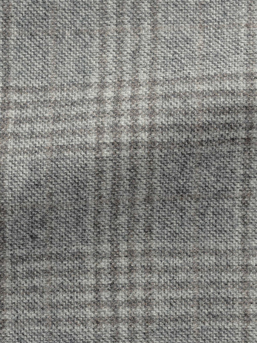 Atelier Munro Gray Wool Prince of Wales Check Sport Jacket