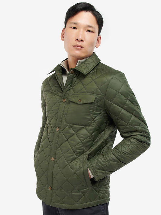 Barbour Newbie Quilted Jacket in Olive