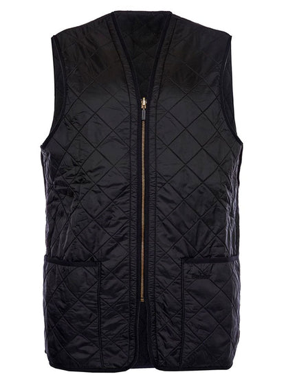 Barbour Polarquilt Waistcoat/Zip-in Liner Black