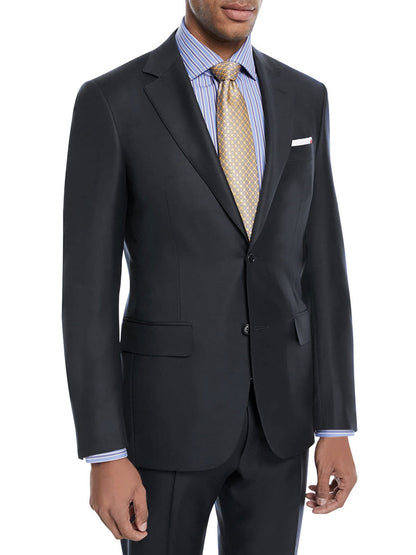 Canali Contemporary Fit Suit in Navy - Main Image