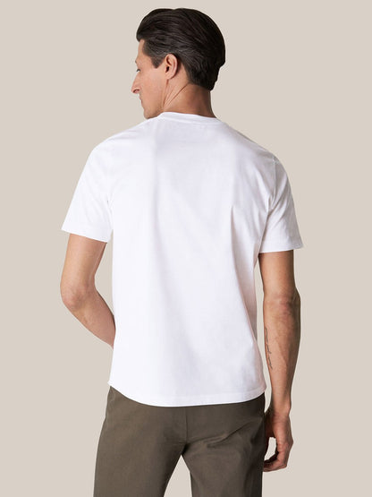 Eton Filo di Scozia T-Shirt in White