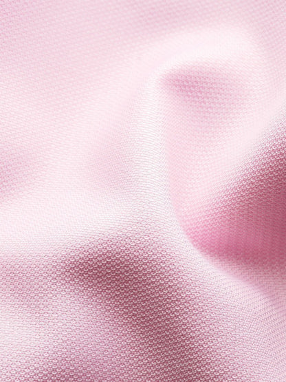 Eton Pink Cotton Lyocell Stretch Shirt