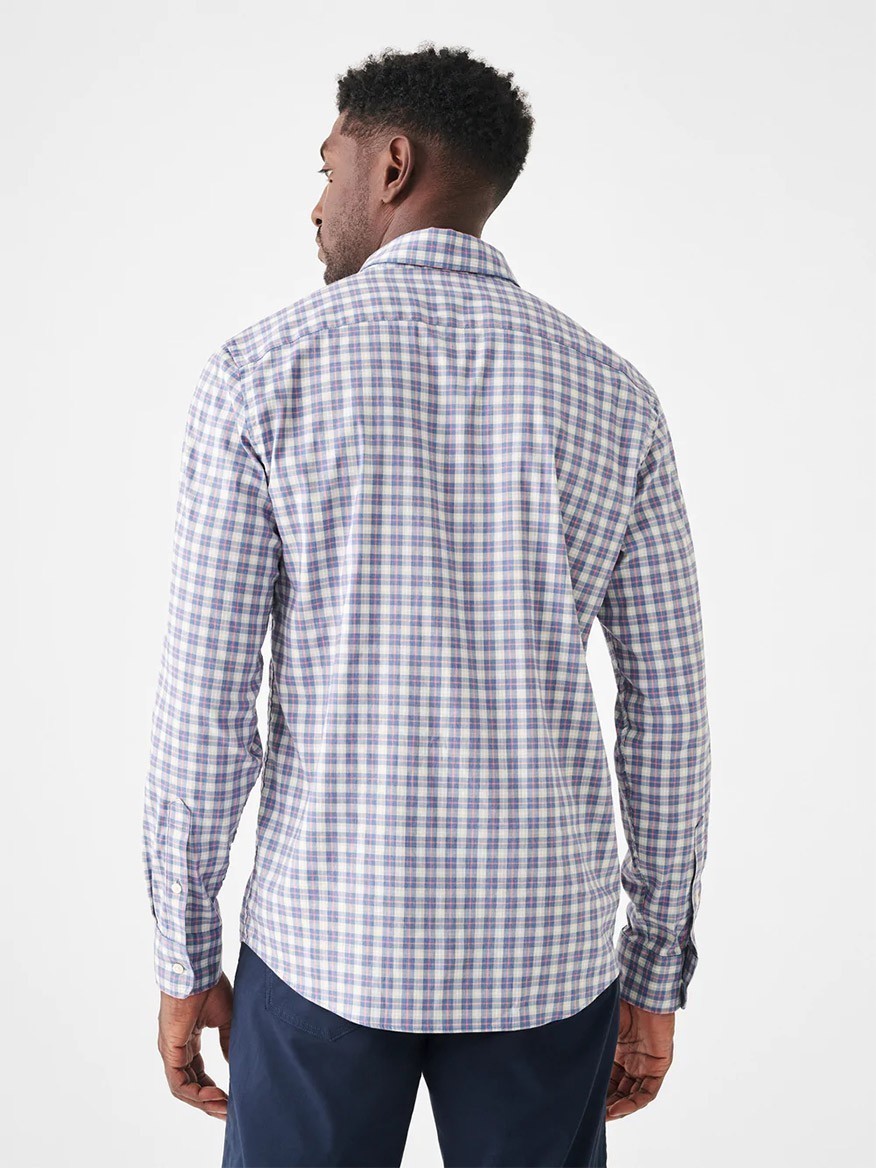 Faherty Brand Movement Shirt in Cherry Hill Plaid