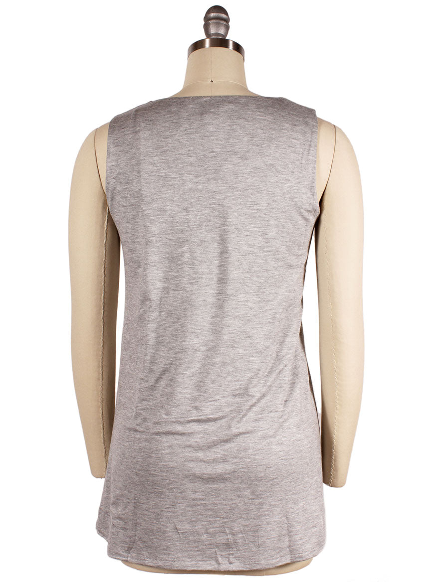 Kinross Double Layer Tank in Sterling