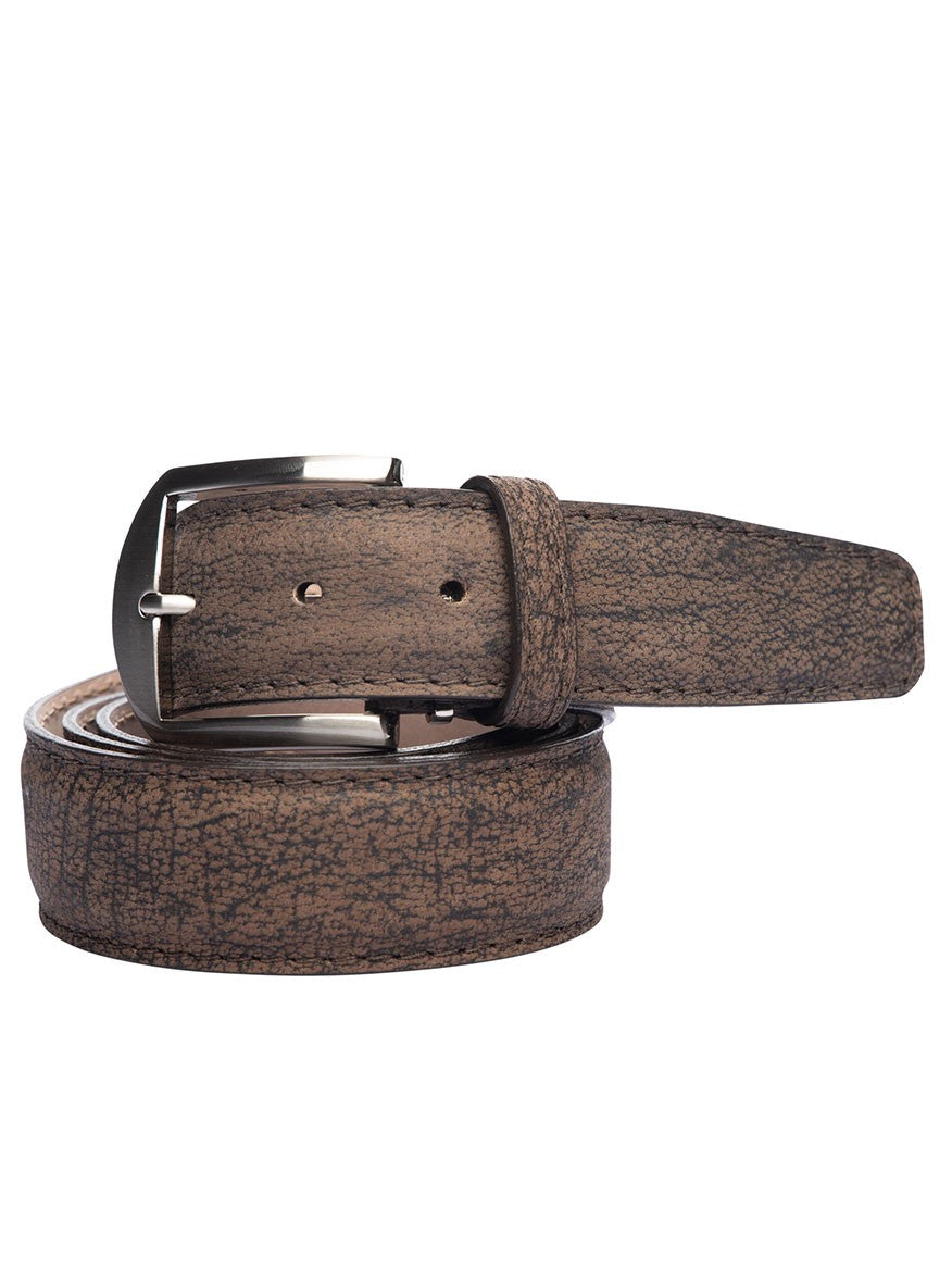 LEN Belts South African Buffalo Belt in Brown