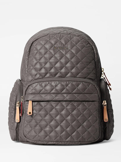 MZ Wallace Pocket Metro Backpack in Magnet Oxford