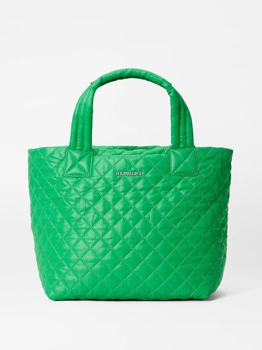MZ Wallace Small Metro Tote Deluxe in Grass Oxford