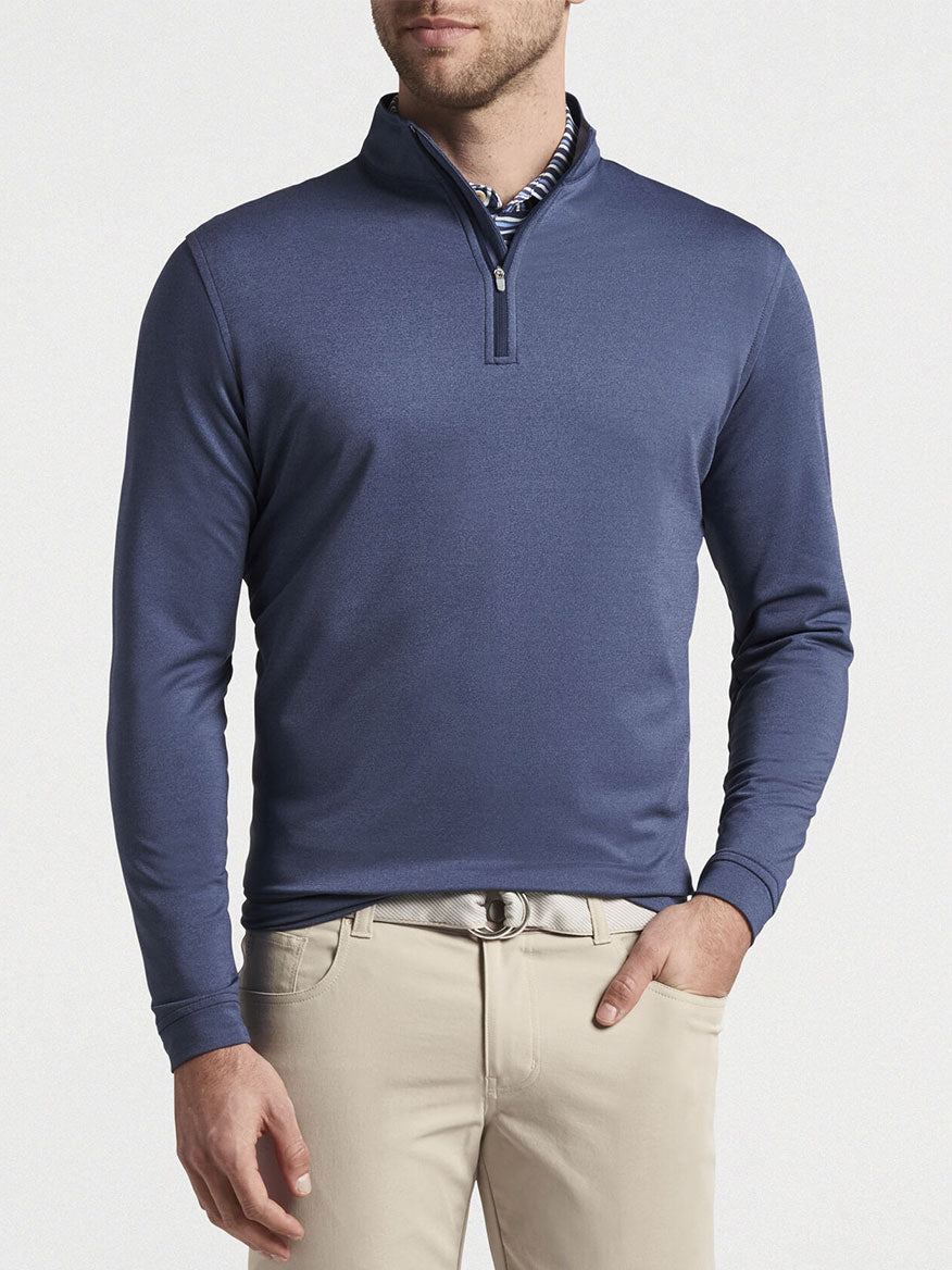 NWT Peter Millar deals Pittsburgh Perth Stitch Performance Quarter-Zip