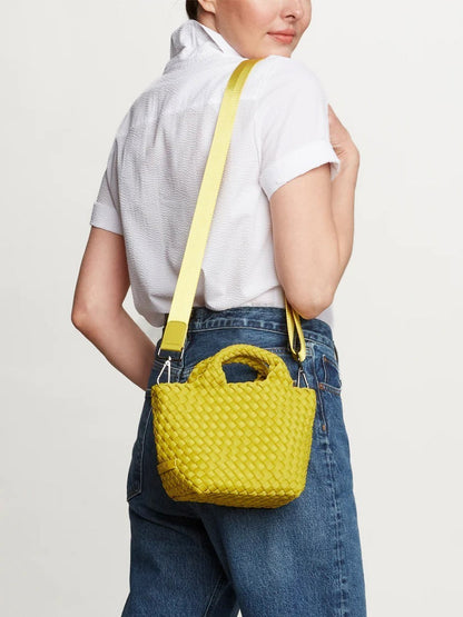 Naghedi St. Barths Petit Tote in Solid Miami Pink