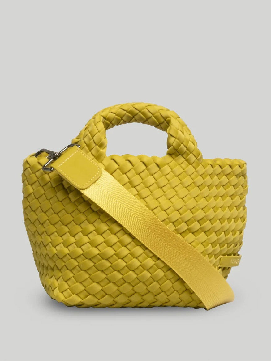 Naghedi St. Barths Petit Tote in Solid Ochre
