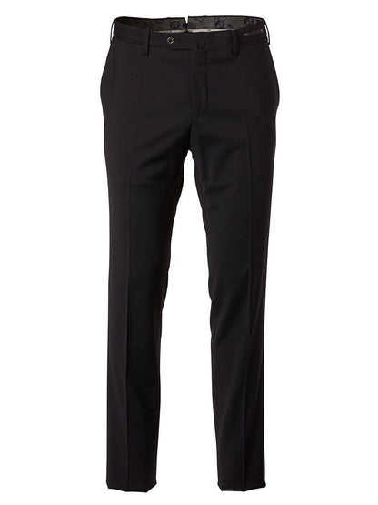 PT01 Travel Wool Performance Trousers in Black