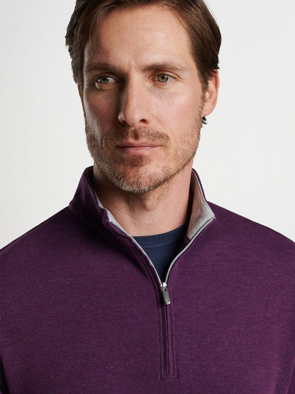 Peter Millar Crown Comfort Pullover in Grapevine