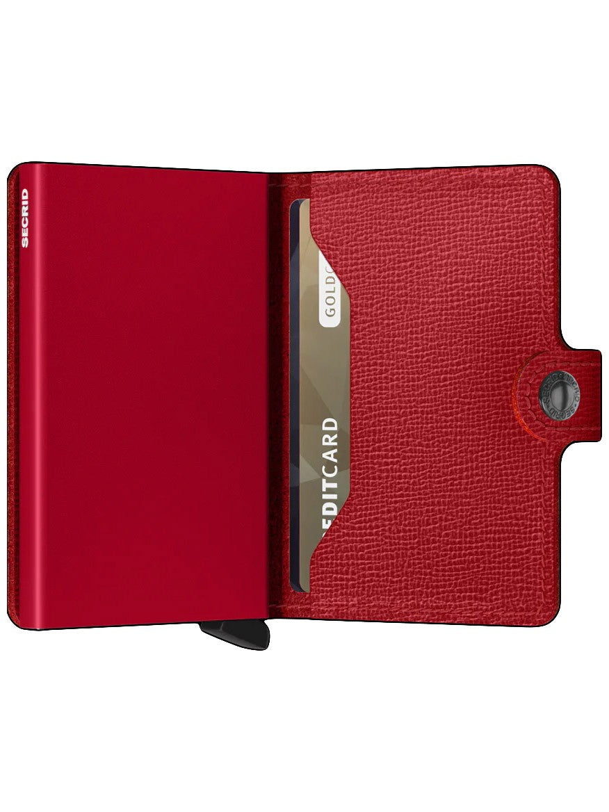 Secrid Miniwallet Crisple in Lipstick