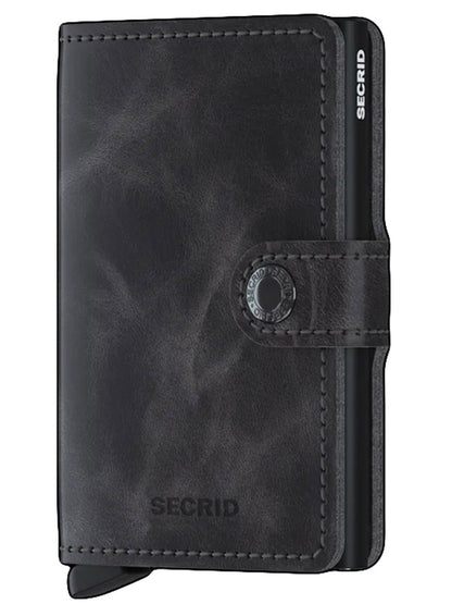 Secrid Miniwallet Vintage in Grey-Black