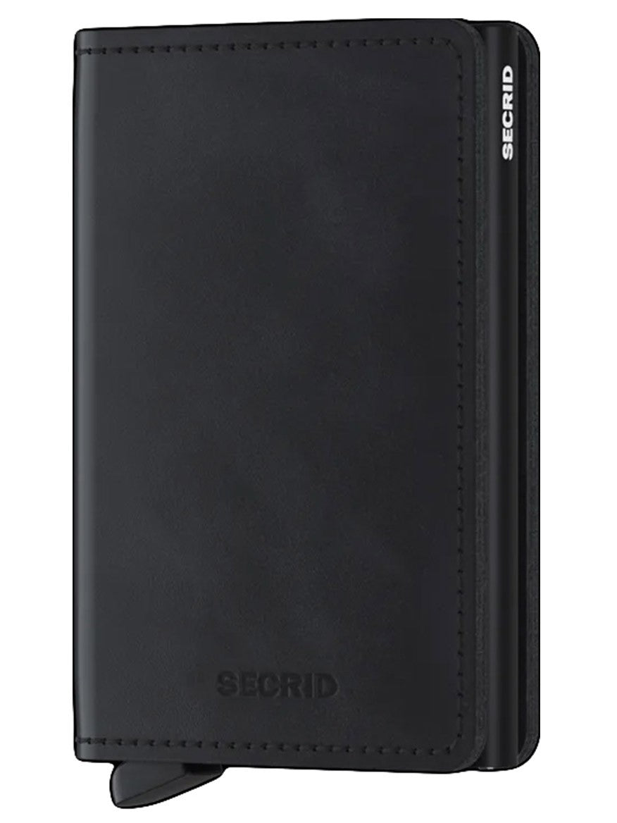 Secrid RFID Slimwallet Vintage in Black.