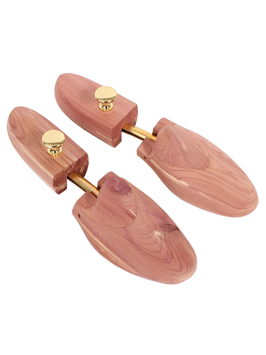 A pair of Rochester Shoe Tree Company Men's Washburn Shoe Trees on a white background.